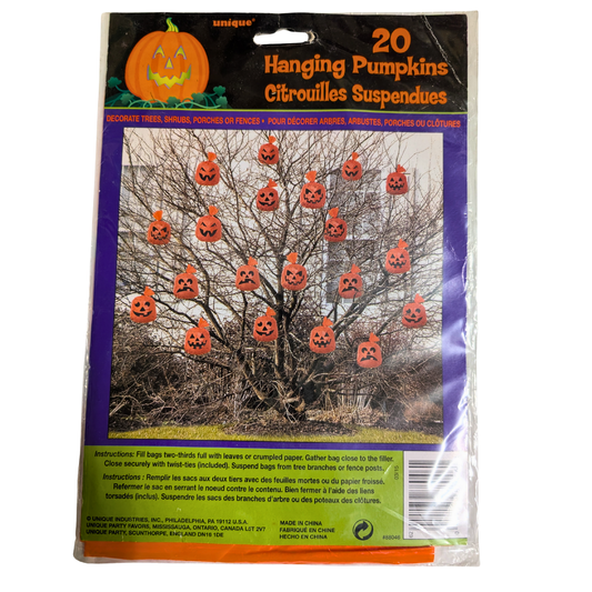 Halloween Hanging Pumpkins Pk20