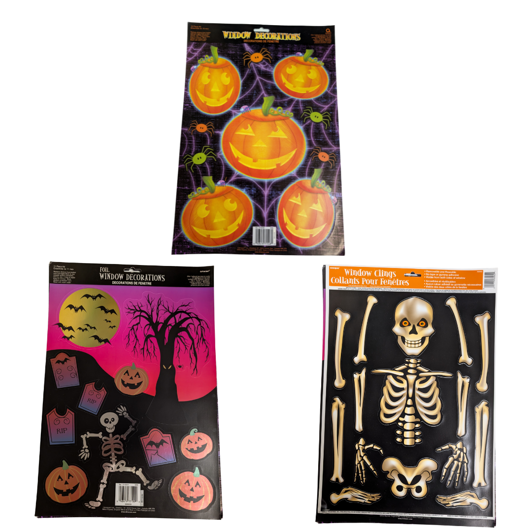 Halloween Window Stickers