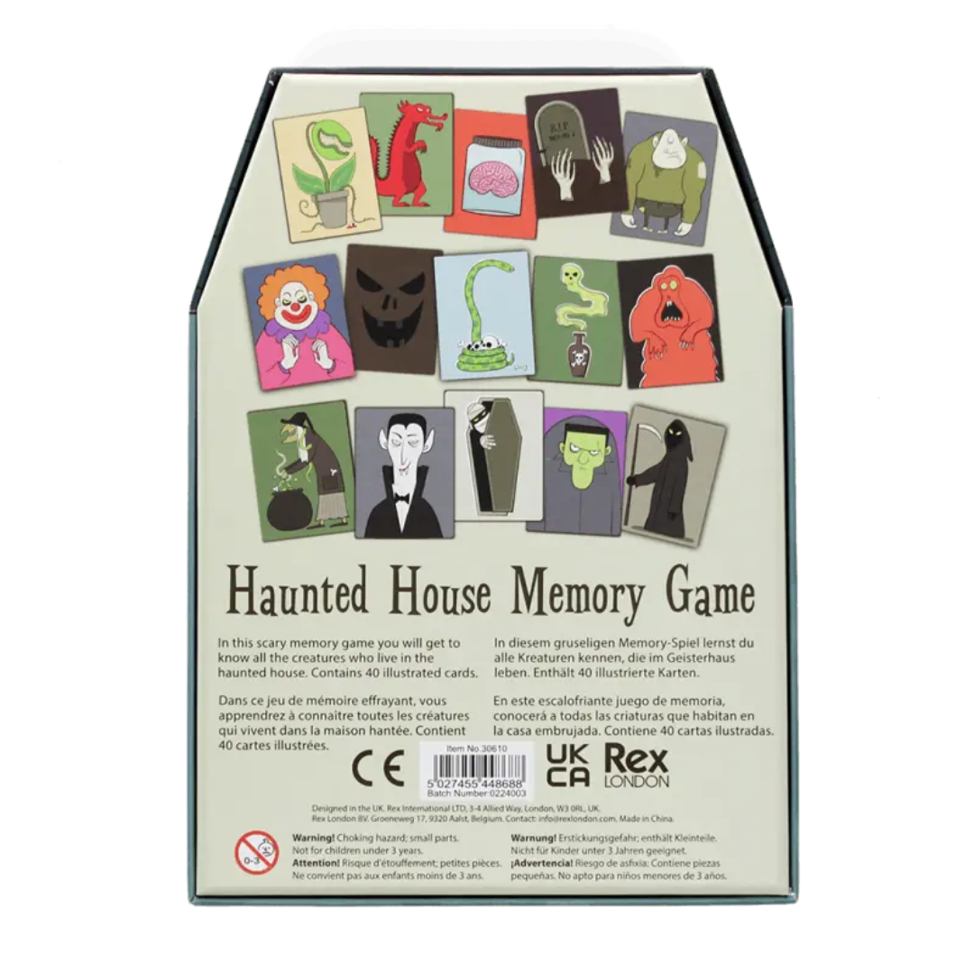 Haunted House Memory Game
