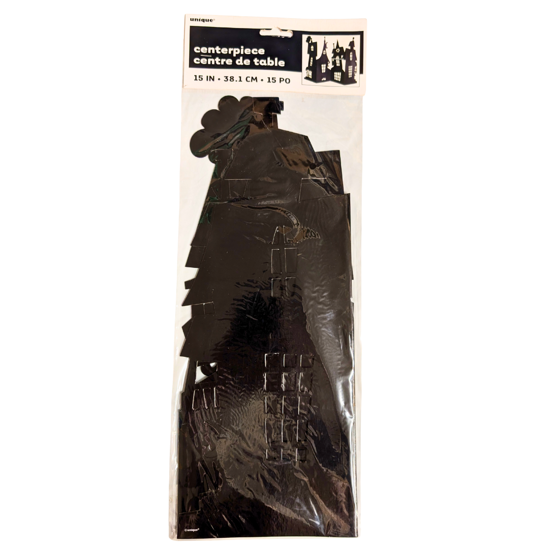 Haunted House Table Centrepiece