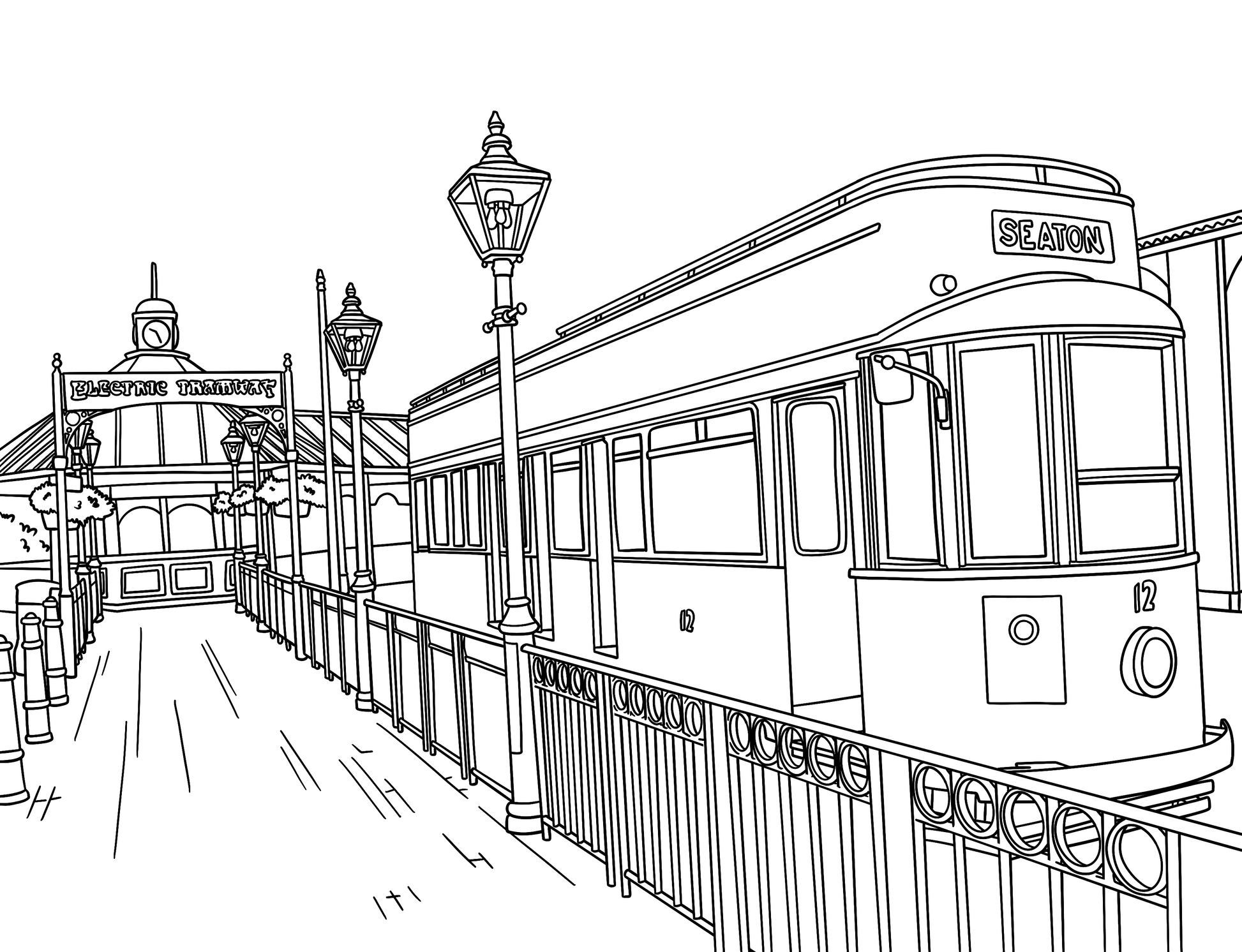 Devon Colouring Book (A4)