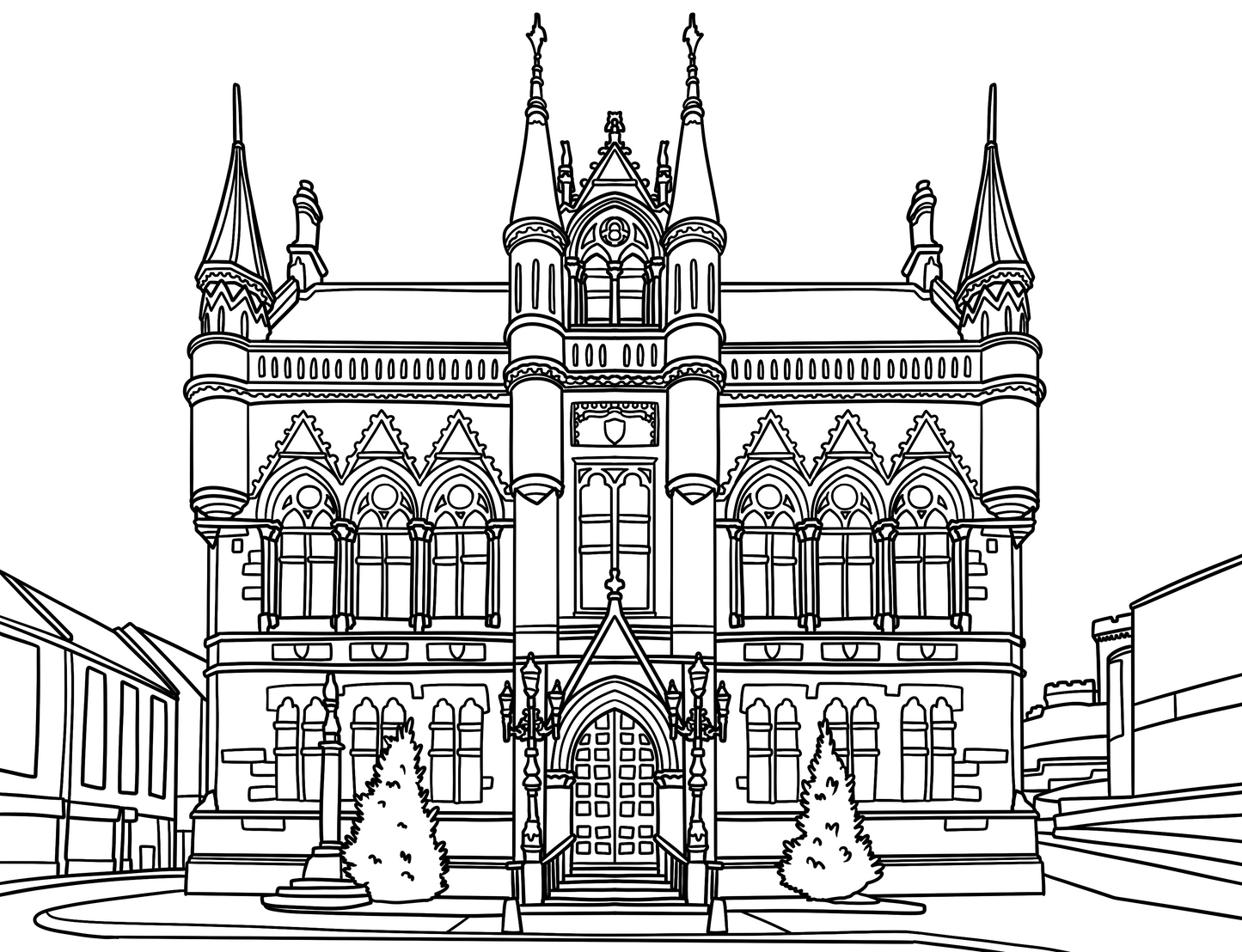 Inverness Colouring Book (A4)