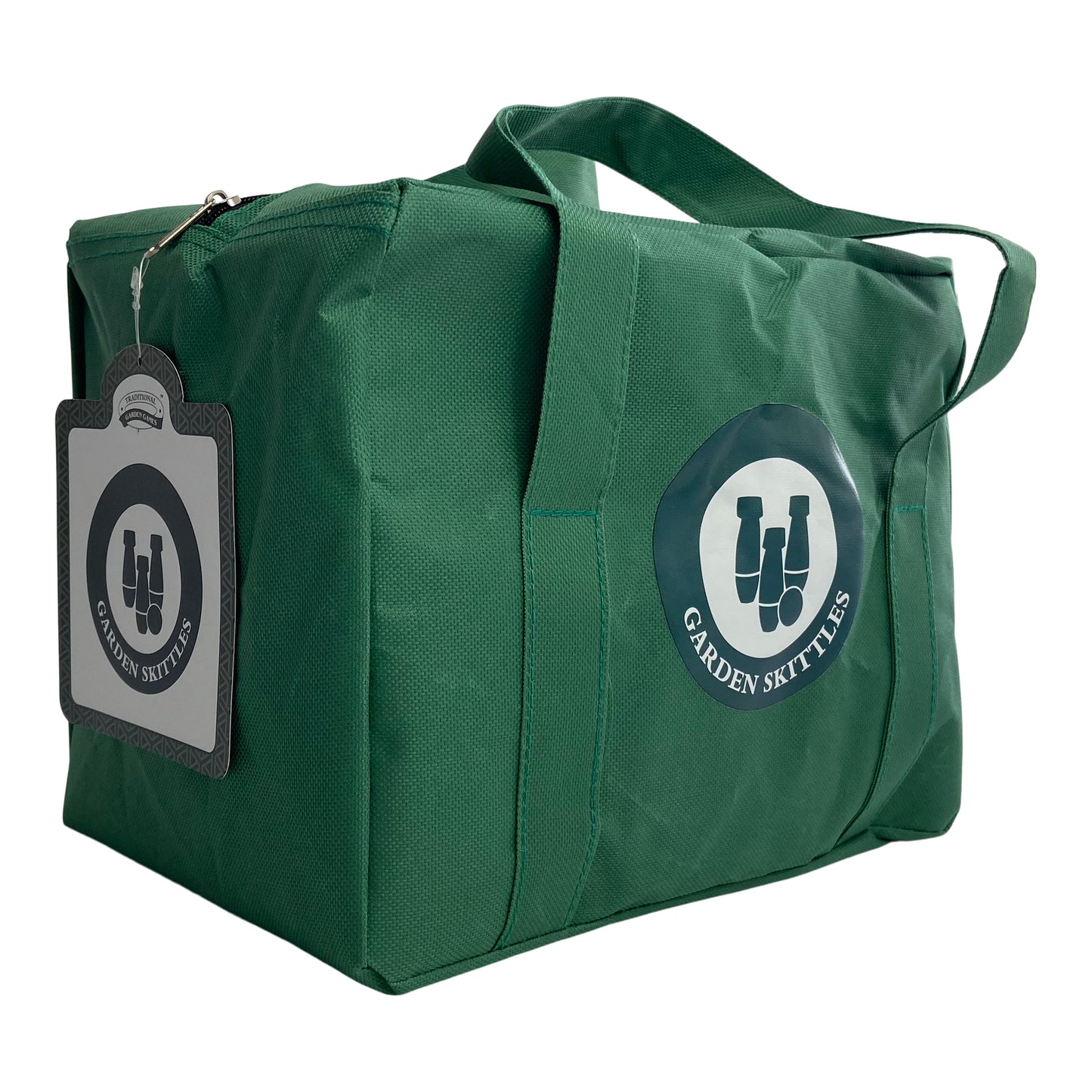 Traditional Garden Games Wooden Garden Skittles Set – Classic Family Fun