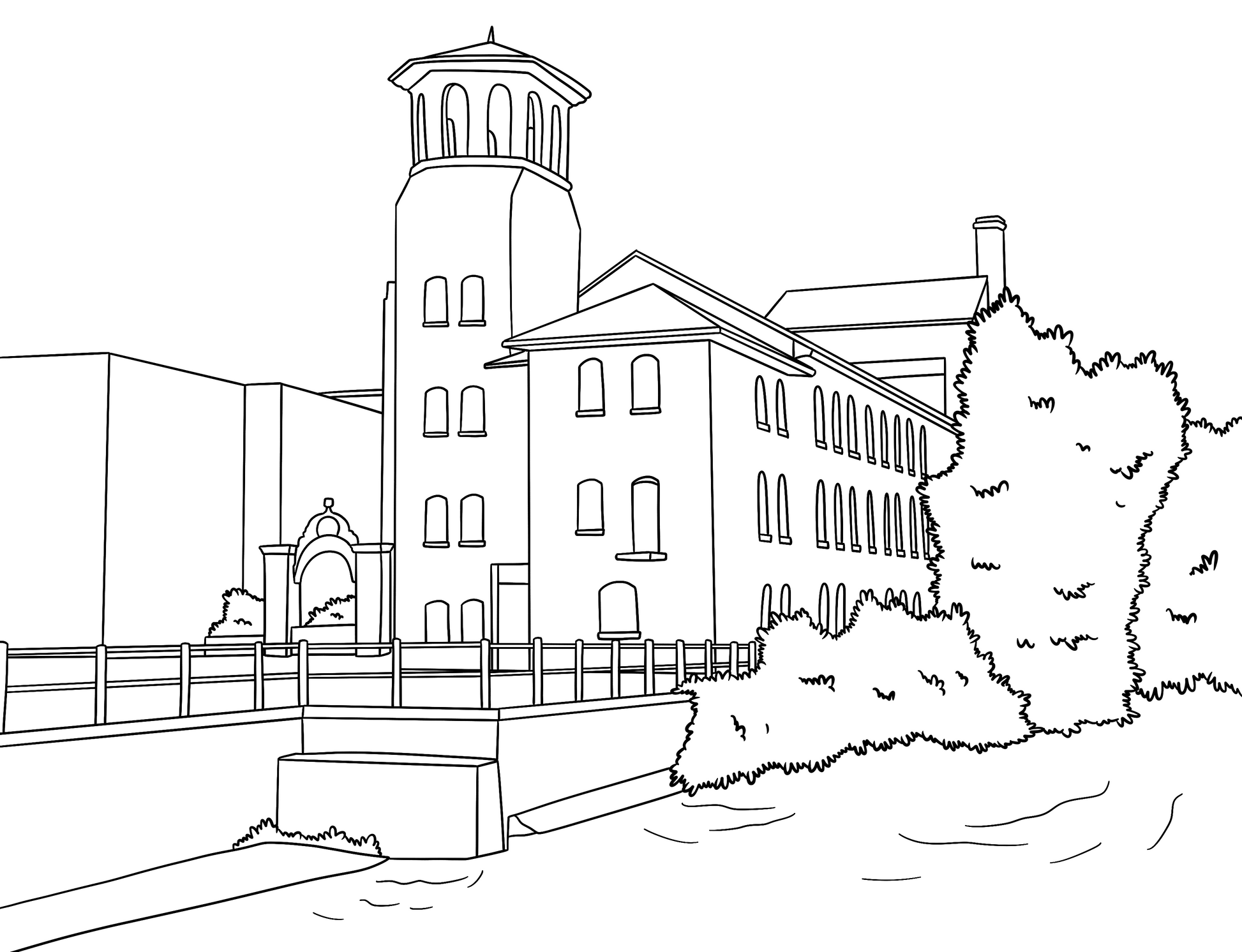 Derby Colouring Book (A4)