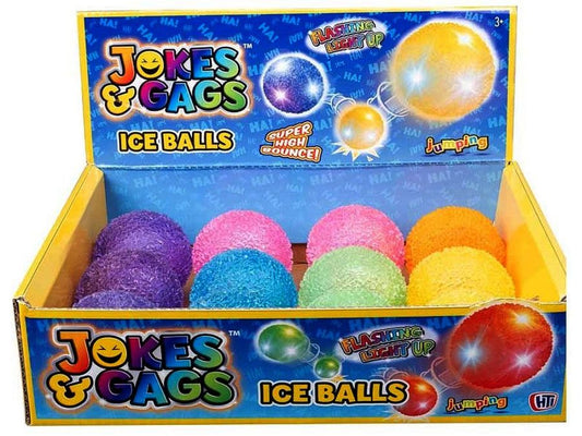 Flashing Light Up Sensory Ice Ball 1 Piece