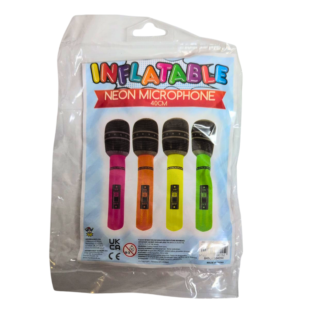 Inflatable Microphone 1pc