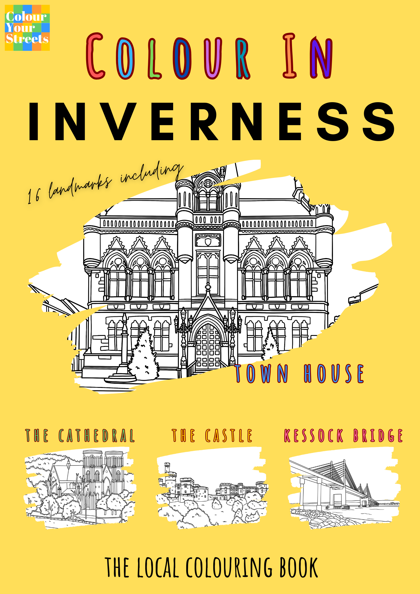 Inverness Colouring Book (A4)