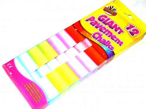 Jumbo Chalks Pk12