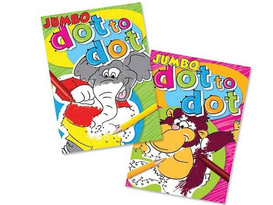 Dot to Dot Activity Book - Jumbo | Fun for All Ages – Blue Rain ...