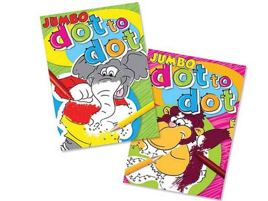 Dot to Dot Activity Book - Jumbo