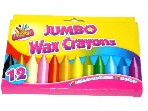 Jumbo Wax Crayons Pk12