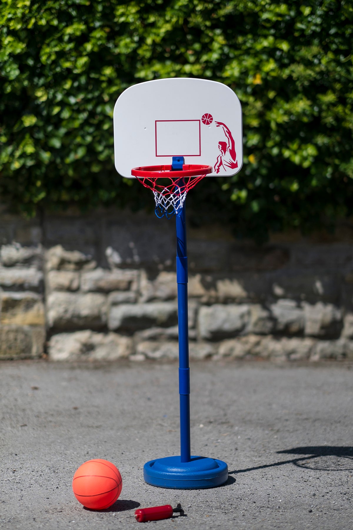 Traditional Garden Games Junior Basketball Set – Garden Basketball Fun for Kids