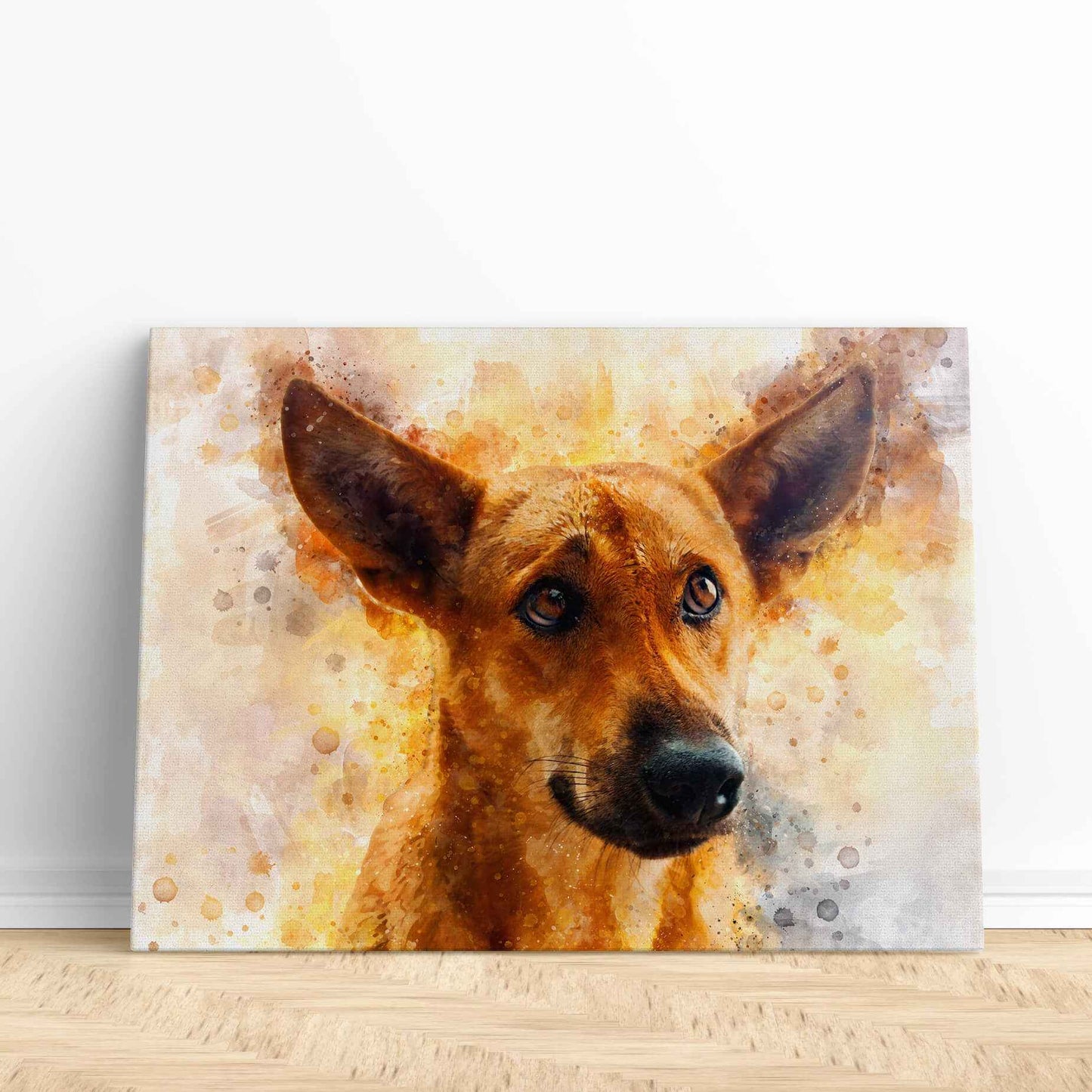 Personalised Pet Portrait - Canvas