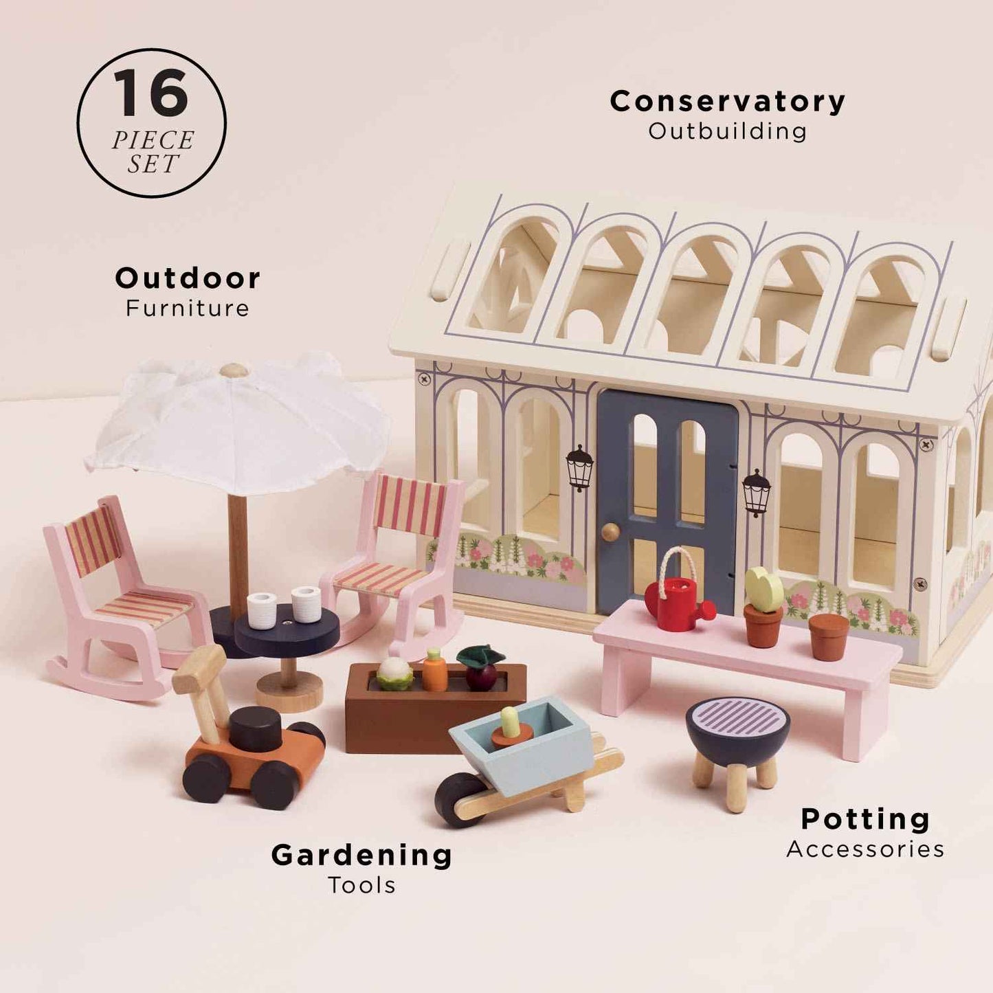 Dolls House Conservatory Playset