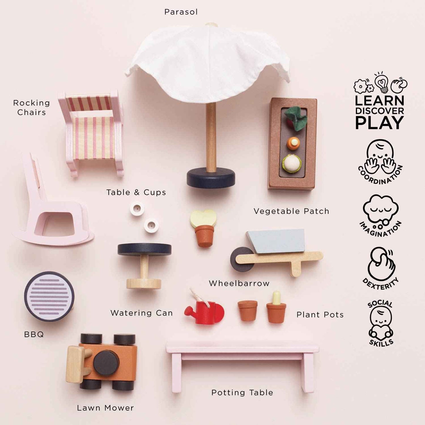 Dolls House Conservatory Playset