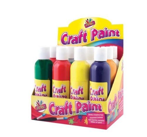 Primary Colour Poster Paints Pk12