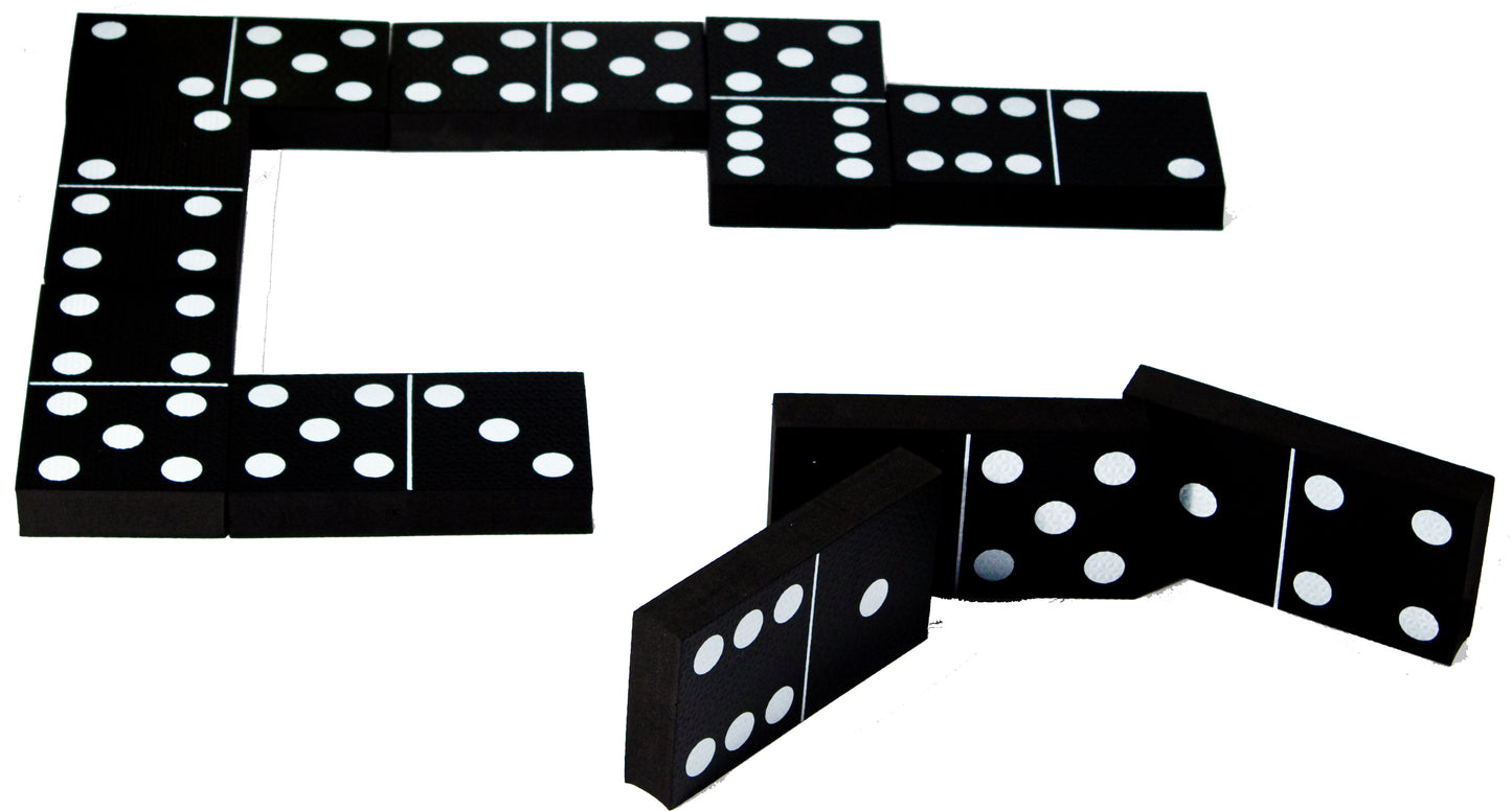 Traditional Garden Games Jumbo Domino Set – Giant Indoor & Outdoor Fun