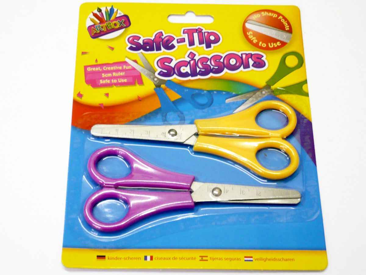 Safe Tip Scissors Pk2
