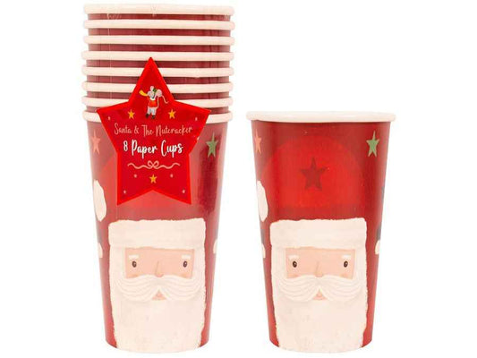 Santa Christmas Paper Cups