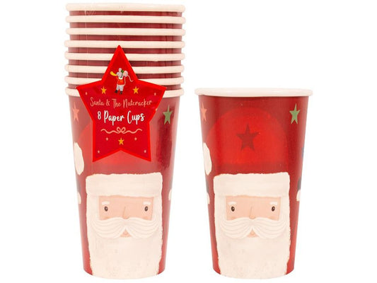 Santa Christmas Paper Cups