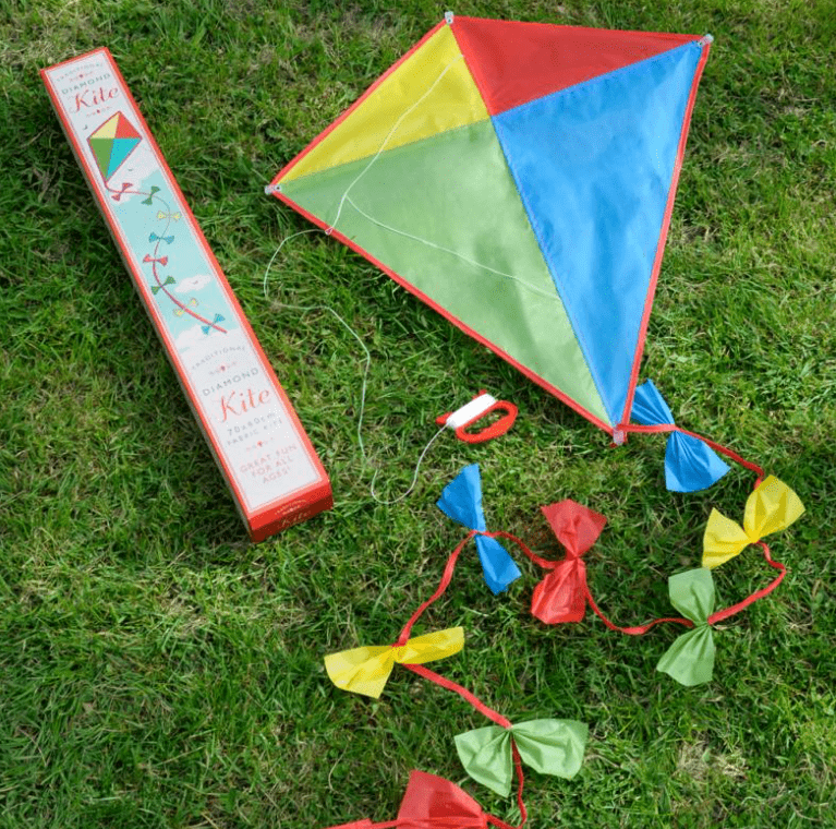 Traditional Diamond Kite - Blue Rain Activity Store