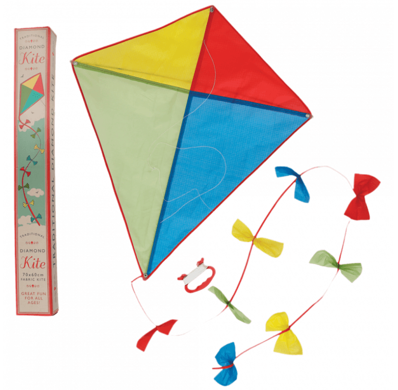 Traditional Diamond Kite - Blue Rain Activity Store