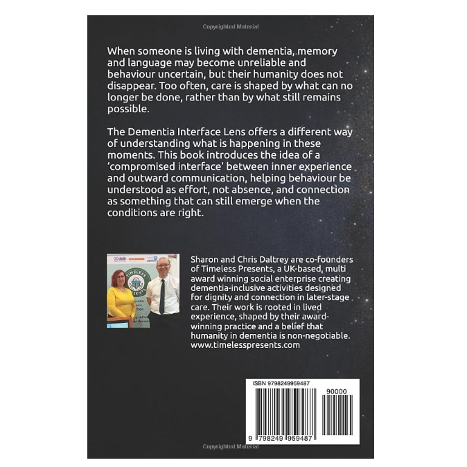 Timeless Presents The Dementia Interface Lens Book