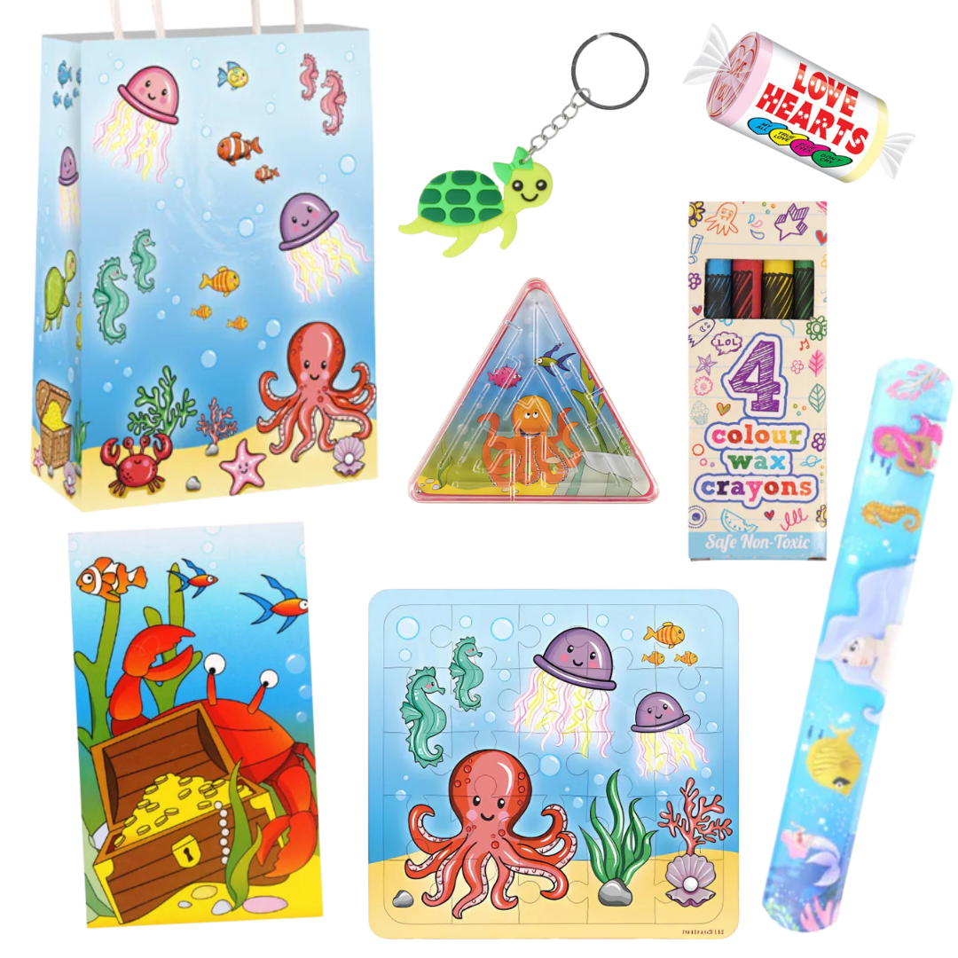 Sealife Party Bags - Pre-Filled