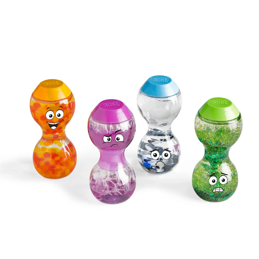 Express Your Feelings Sensory Bottles: Excited, Nervous, Lonely and Impatient