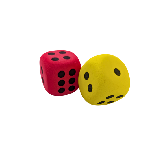 Soft Foam Dice Pk2