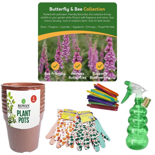 Sow & Grow Flower Gardening Kit