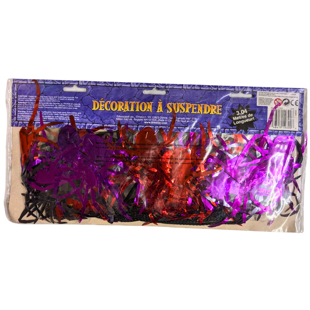Spooky Spider Ceiling Decorations
