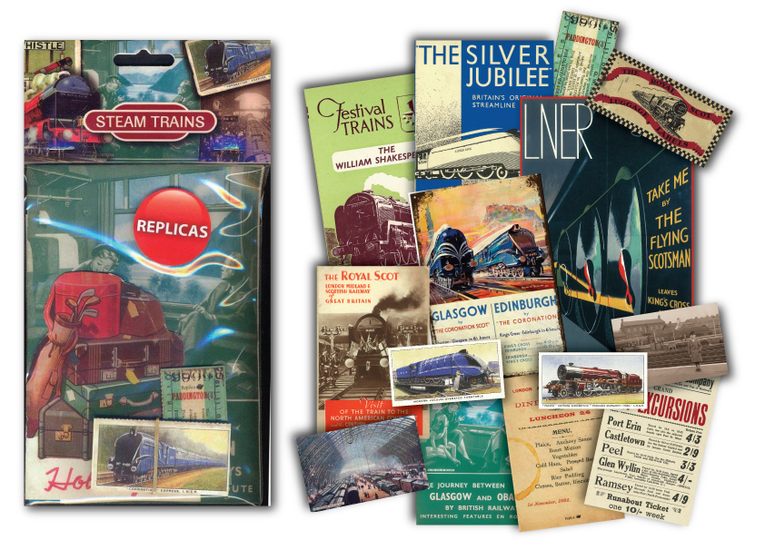 Steam Trains Memorabilia Pack