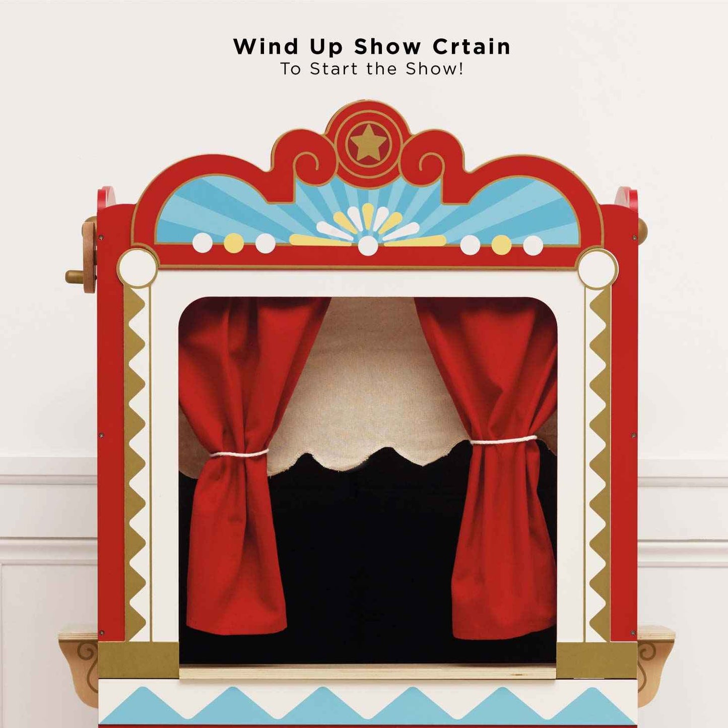 Retro Toy Puppet Theatre