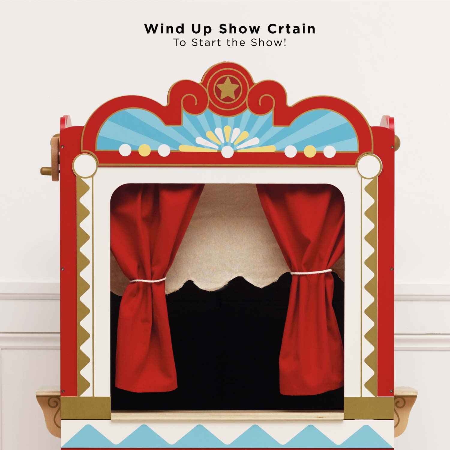 Retro Toy Puppet Theatre