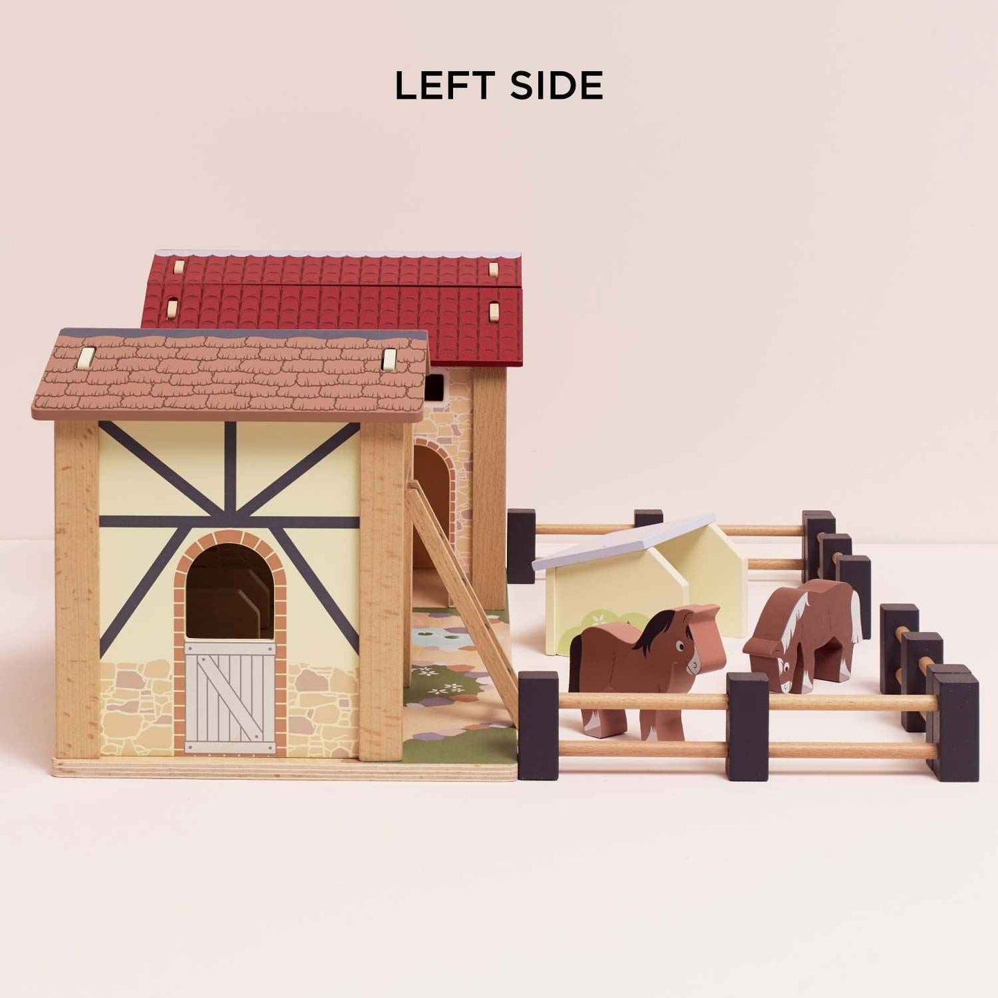 Wooden Farmyard Stables