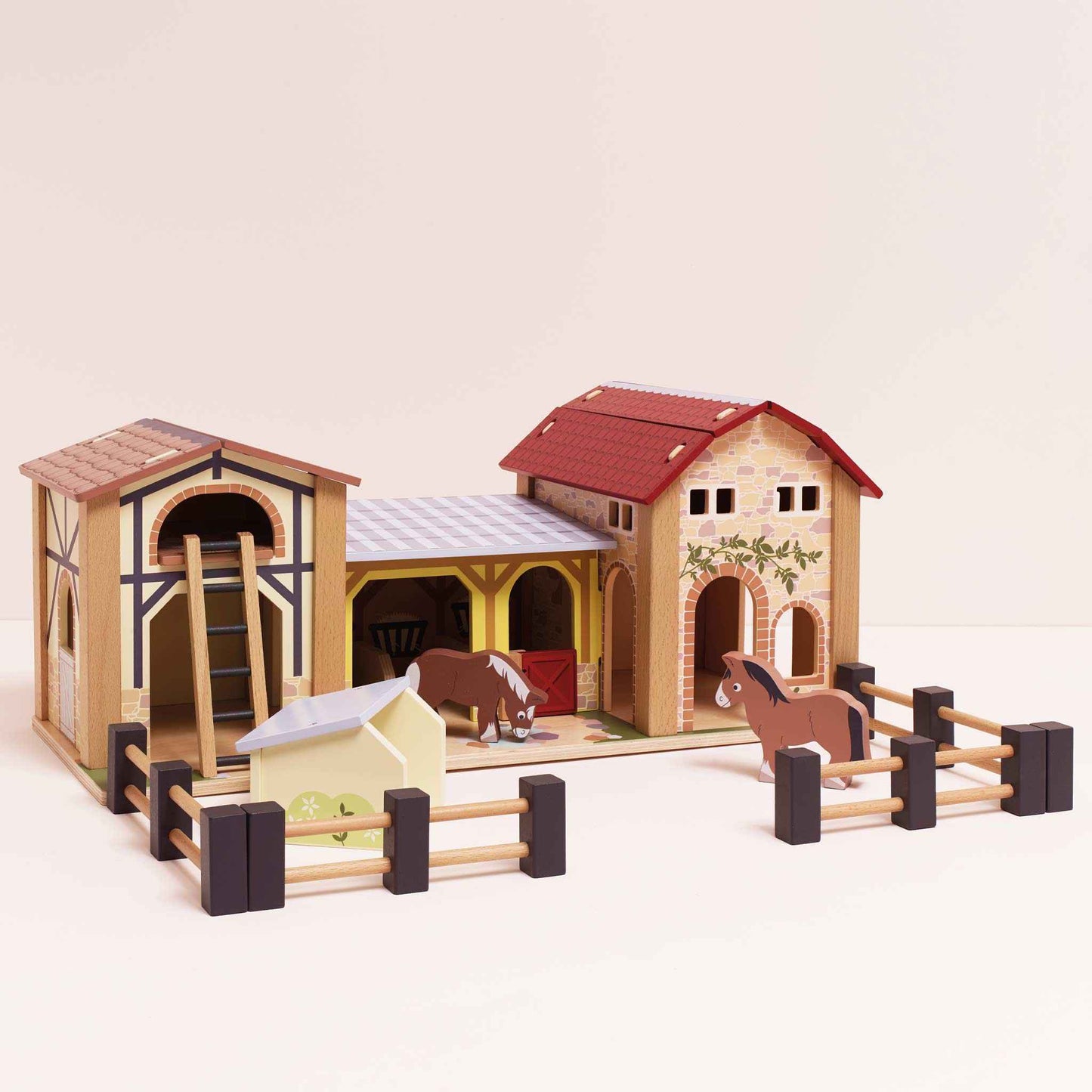 Wooden Farmyard Stables