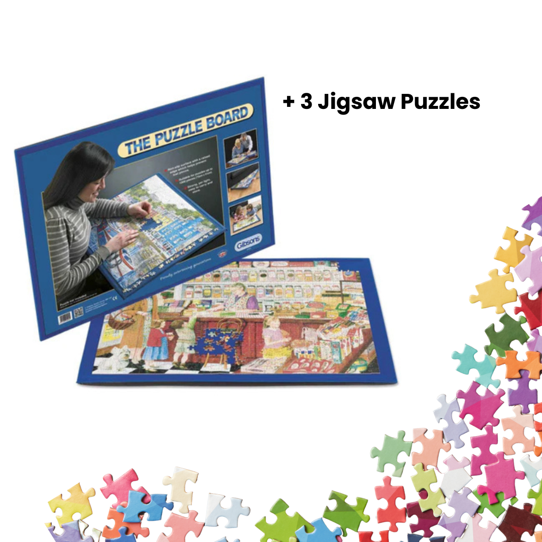 The Jigsaw Journey Bundle – Puzzle Collection with Mat