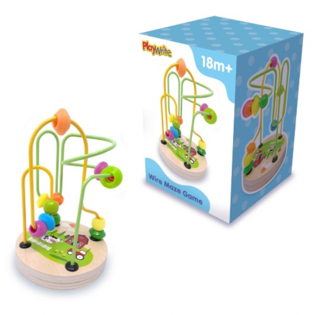 Wooden Wire Maze Game