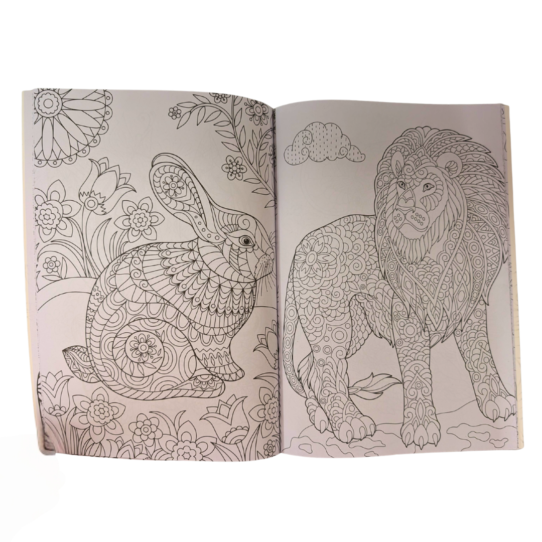 Work of Art Therapy Colouring Books Pk6