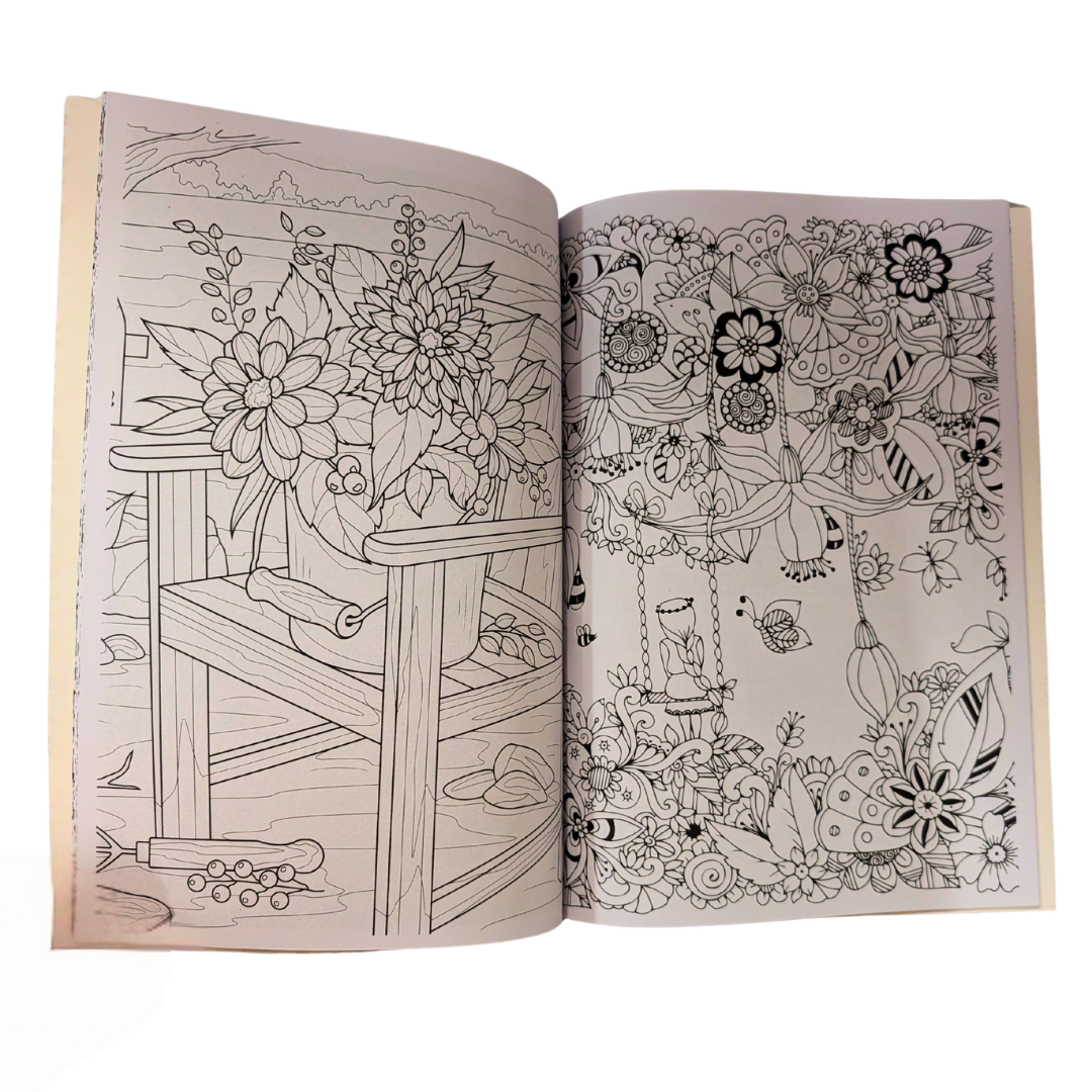 Work of Art Therapy Colouring Books Pk6