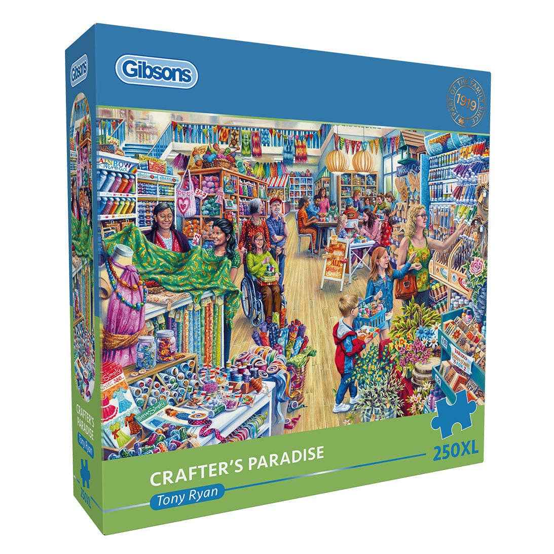 Crafter's Paradise 250 Piece  Extra Large Jigsaw Puzzle