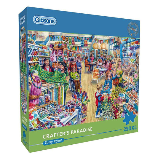 Crafter's Paradise 250 Piece  Extra Large Jigsaw Puzzle