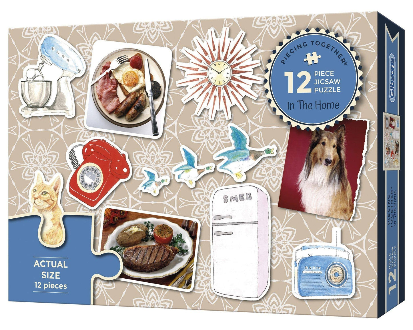 In the Home 12 Extra Large Piece Jigsaw Puzzle