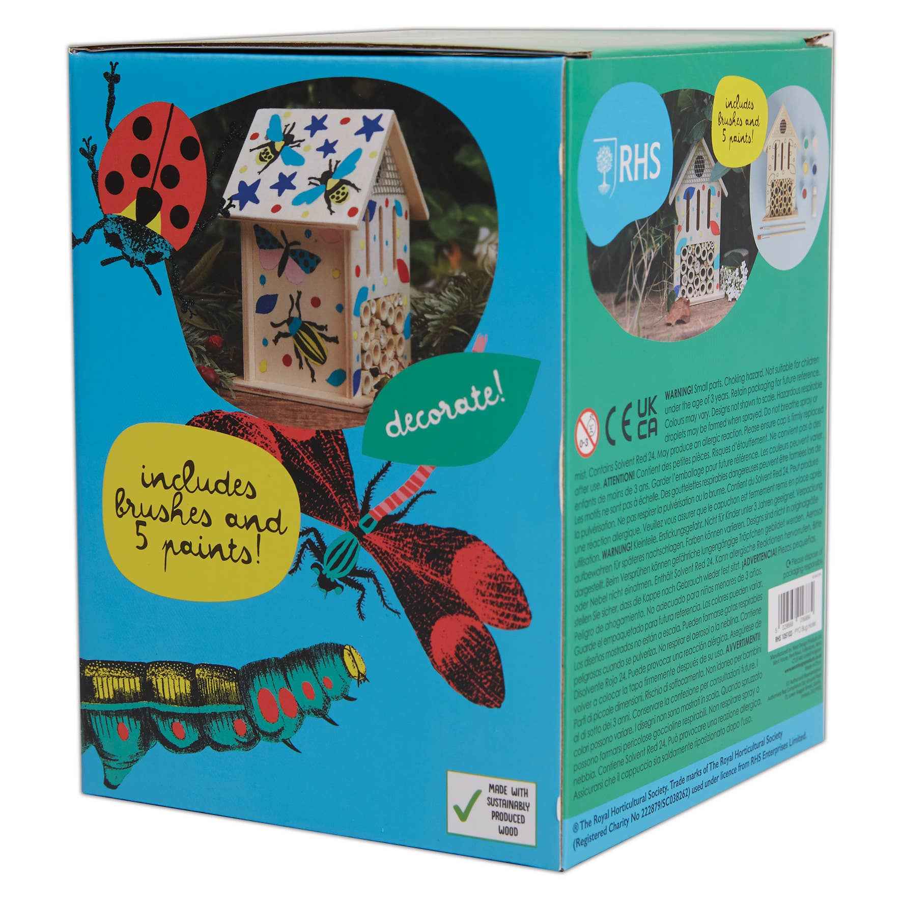 RHS Paint Your Own Bug Hotel Kit