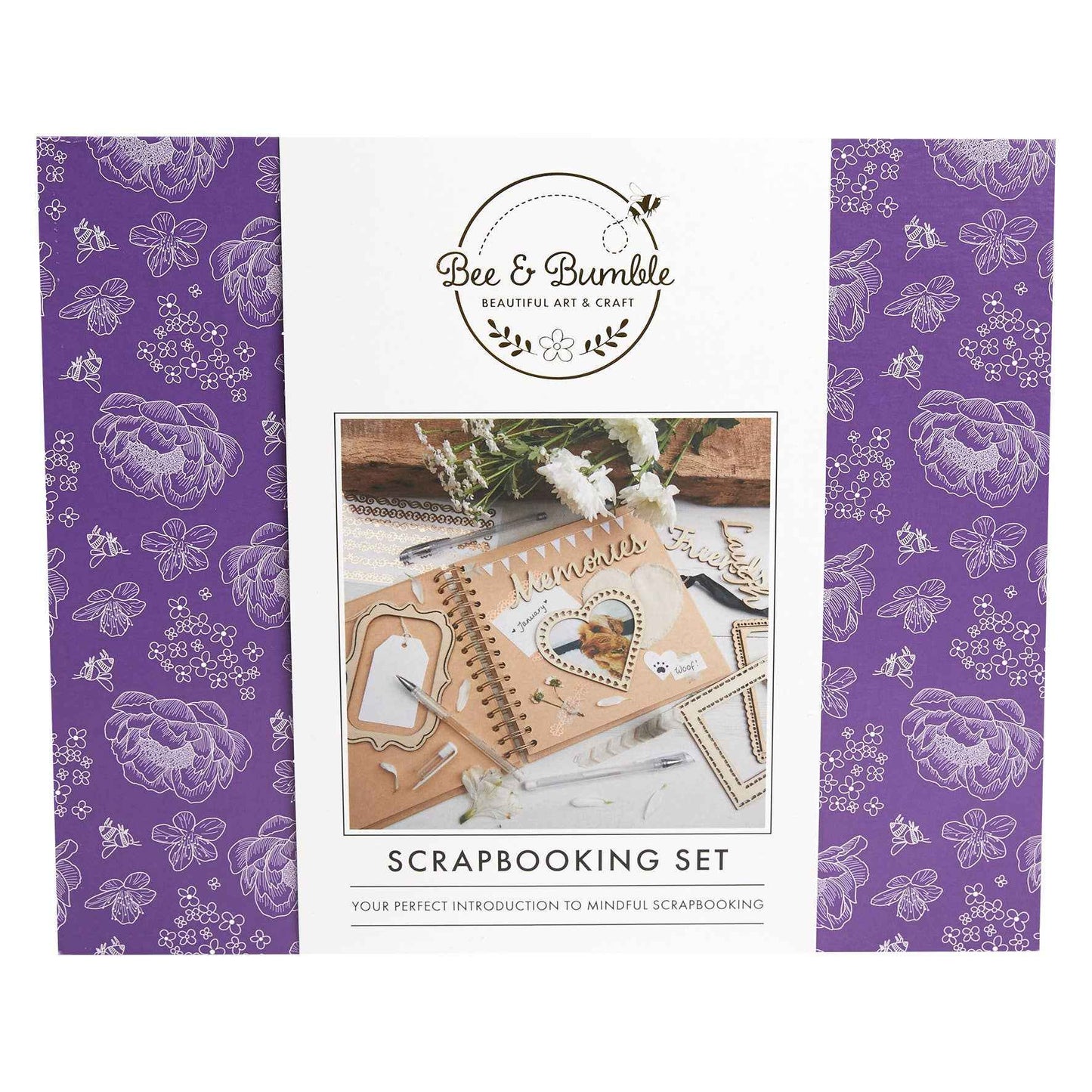 Bee & Bumble Scrapbooking Set - Kraft