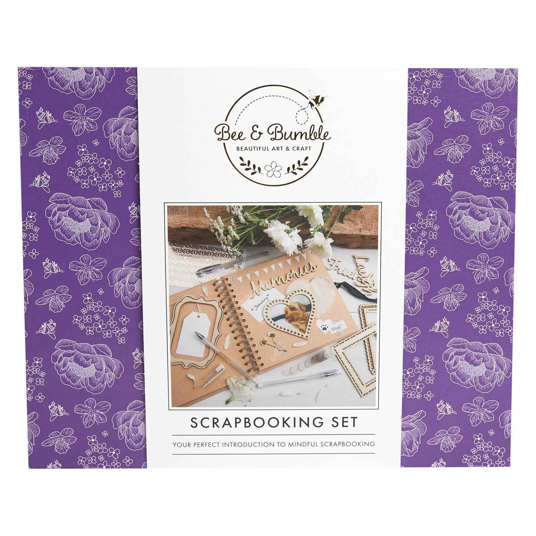 Bee & Bumble Scrapbooking Set - Kraft