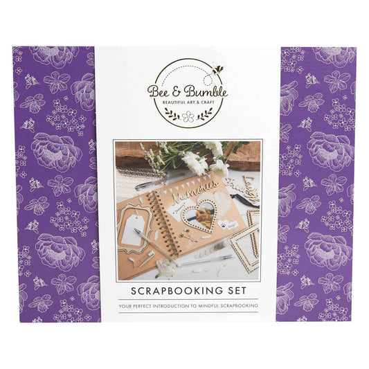 Bee & Bumble Scrapbooking Set - Kraft