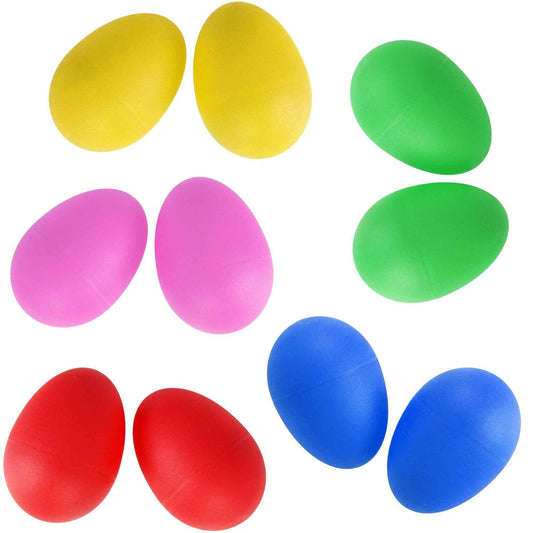 A-Star Egg Shakers - Mixed Colours - 5 Pairs