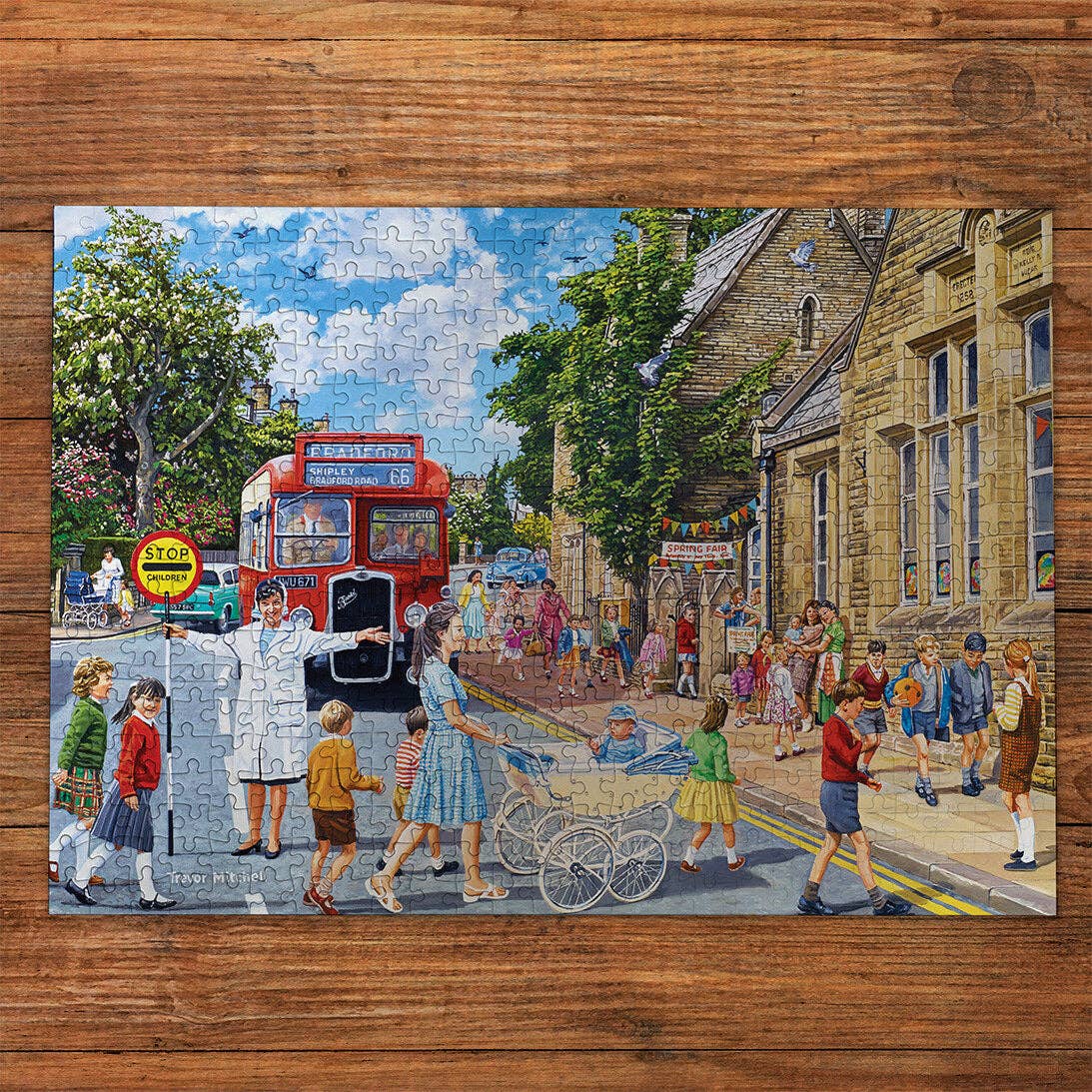 The Lollipop Lady 100 Extra Large Piece Jigsaw Puzzle